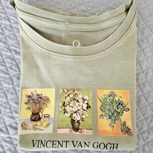Vincent Van Gogh Art Print T-Shirt - Green